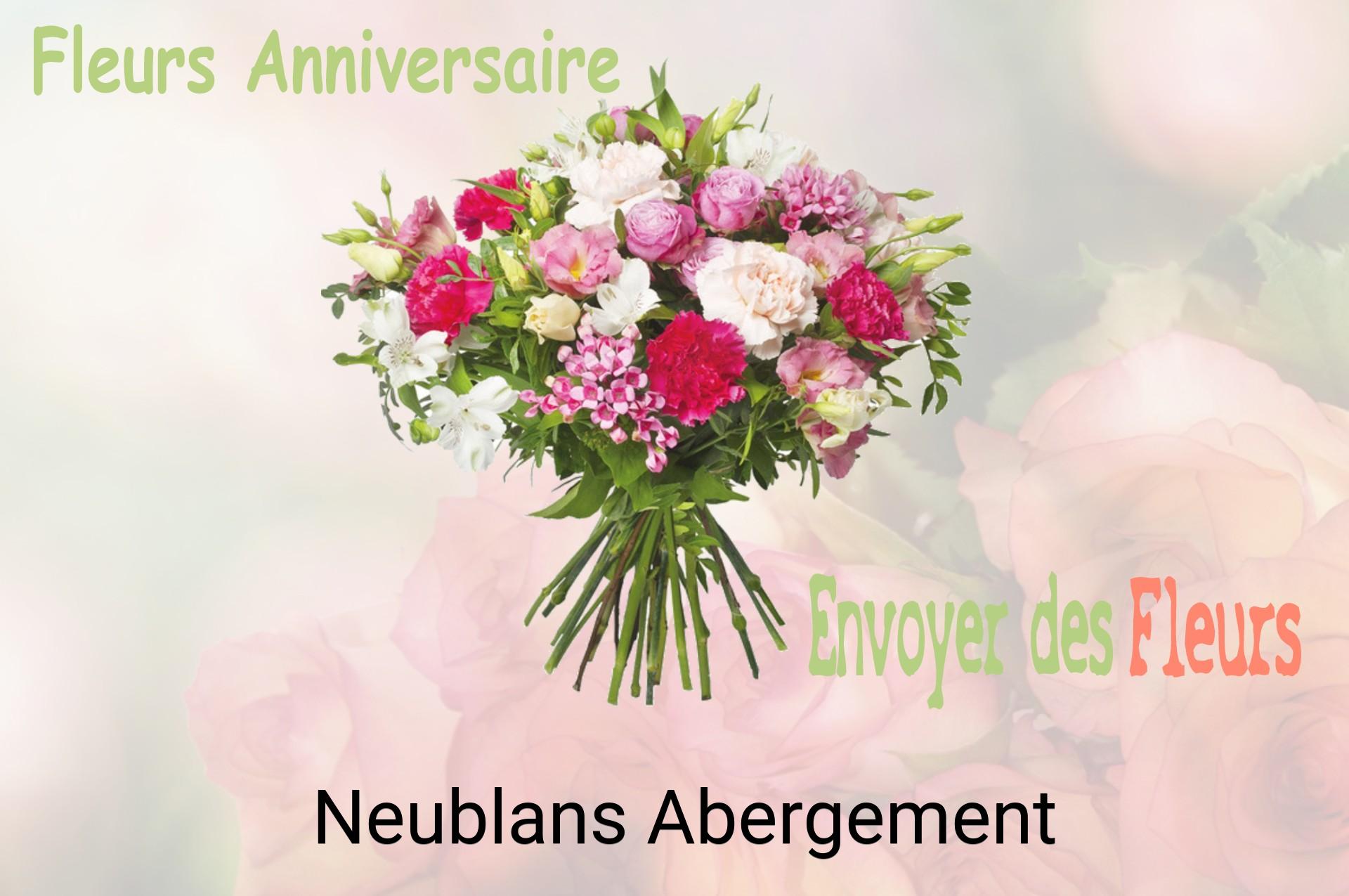Bouquet de fleurs d’anniversaire livré à Neublans-Abergement